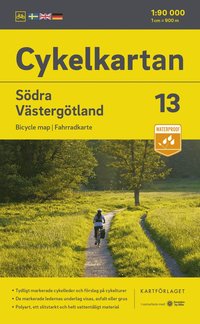 Cykelkarta Södra Västergötland NR 13