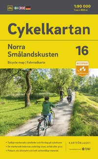 Cycle map Northern Småland coast NR 16