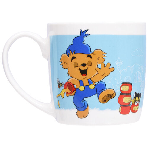 Mugg Bamse , dunderhonung, blå, 27 cl, BAMSE