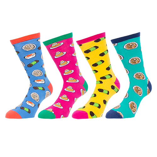 Socks with different motifs, size 41-46
