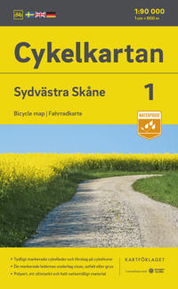 CykelKarta Sydvästra Skåne NR 1