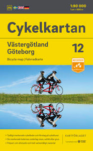 Cycle map Västergötland/Gothenburg NR 12