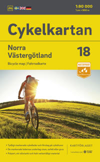 Cykelkarta Norra Västergötland NR 18
