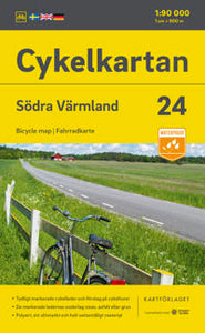 Cycle map Södra Värmland NR 24
