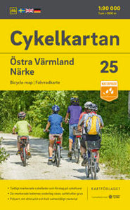 Cycle map Östra Värmland / Närke NR 25