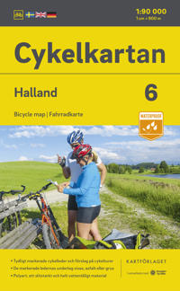 Cykelkarta Halland NR 6