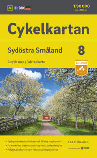 Cycle map Southeast Småland NR 8