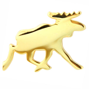 Pin Moose in gold