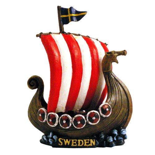 Vikingaskepp Sweden,12cm