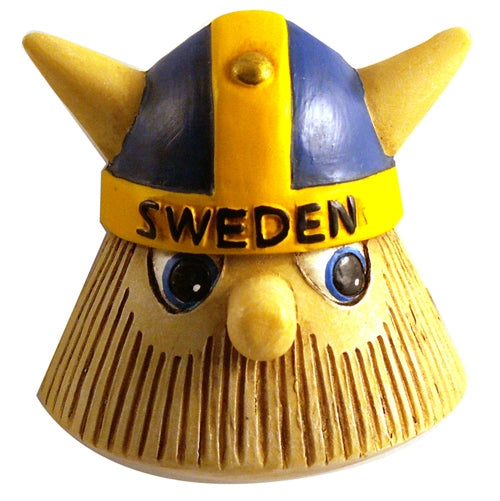 Magnet Viking head Sweden