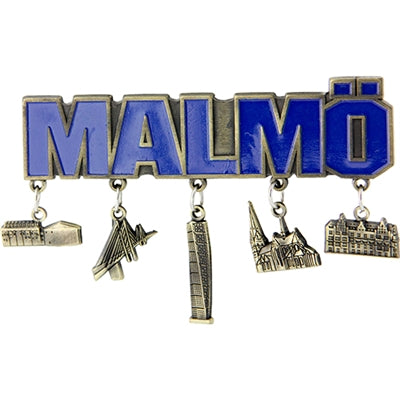 Magnet Malmö med 5 hängen