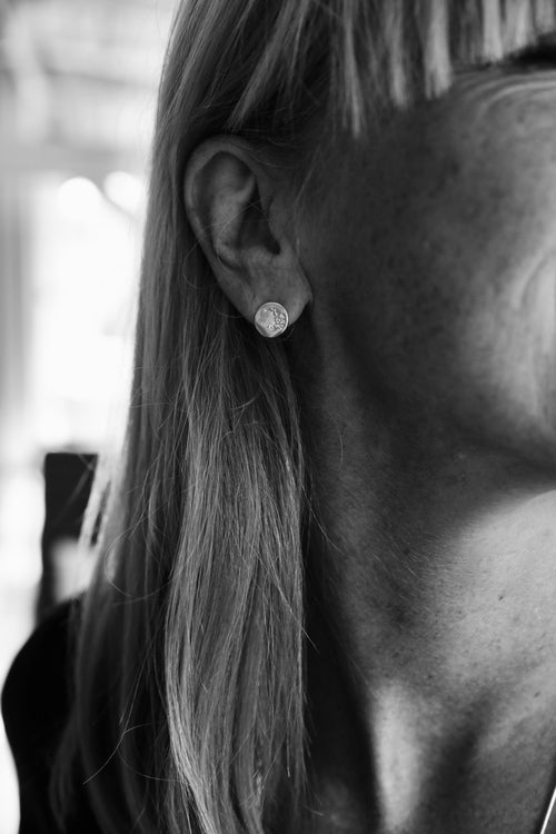 Nordic Crystal Reindeer stick ear/Örhänge ren