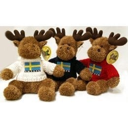 Small moose soft toys
