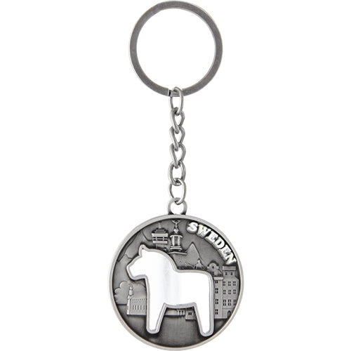 Keyring Cut-out Silver